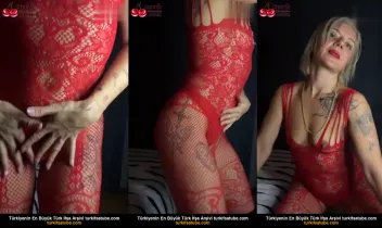 Gece yemekleri yeni sikiş kıyafetini tanıttı